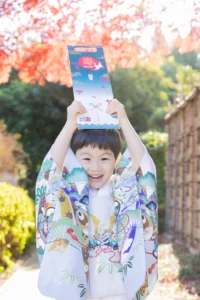 5歳男の子の七五三出張撮影